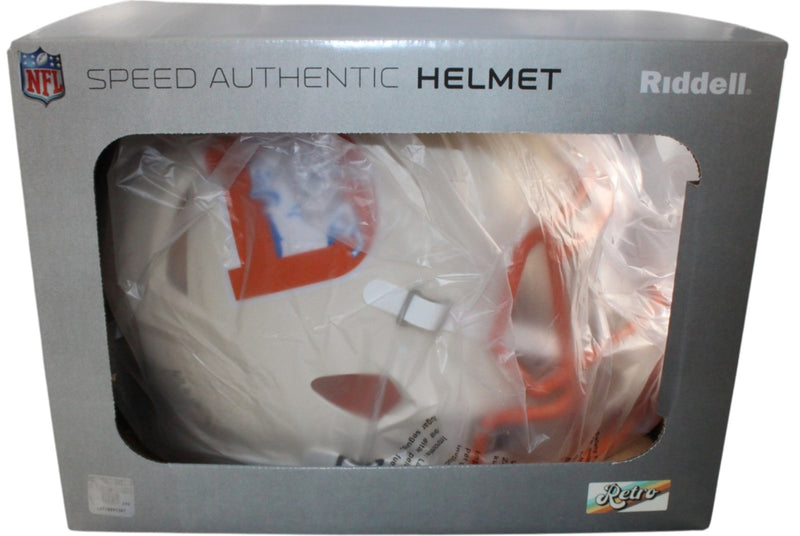 John Elway Signed Denver Broncos Full Size Authentic Retro Helmet