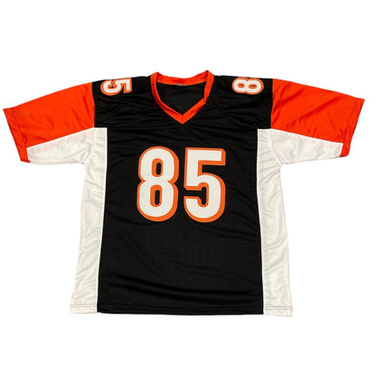 Chad Johnson Signed Cincinnati Bengals Custom Jersey (Beckett COA)