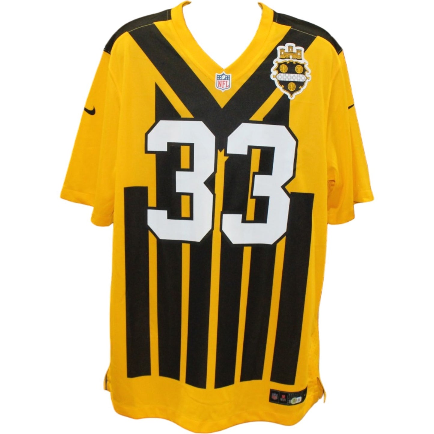 Jack Sawyer Autographed Pittsburgh Steelers Gold Jersey