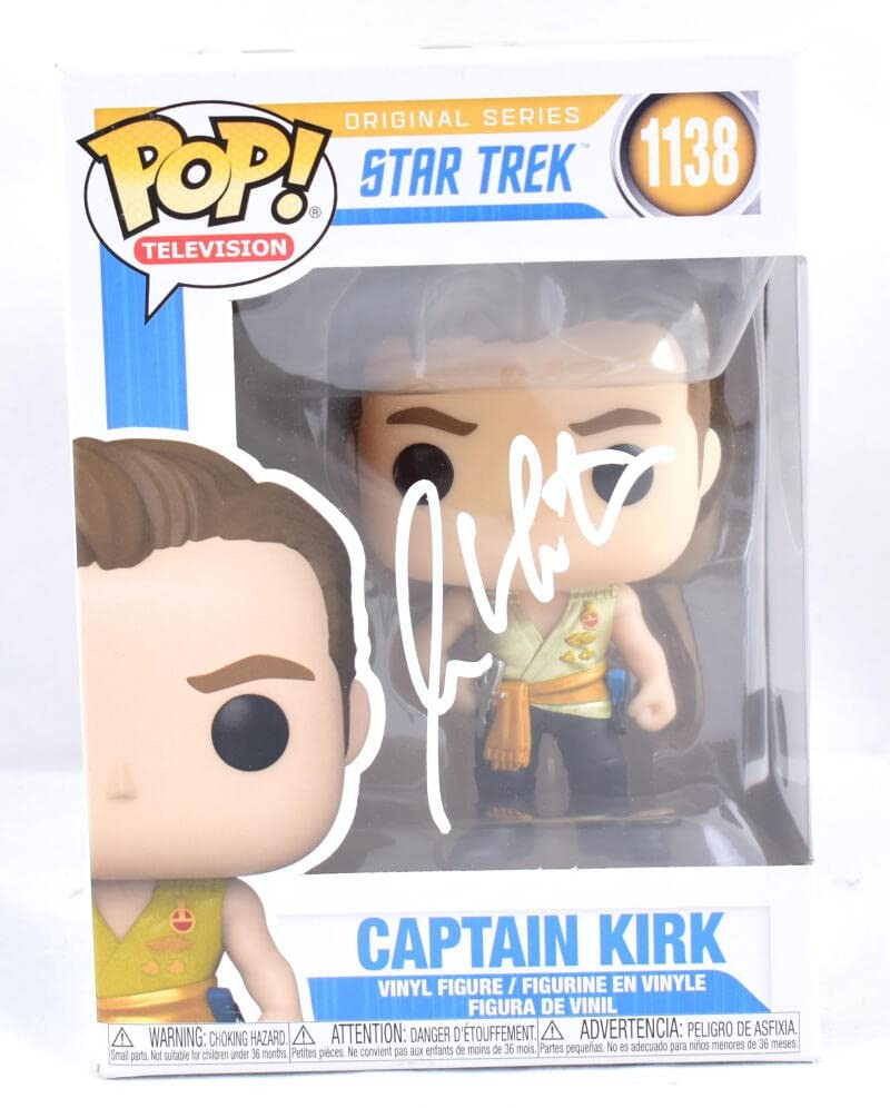 William Shatner Autographed Star Trek Funko Pop #1138