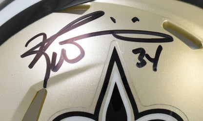 Ricky Williams Signed New Orleans Saints Speed Mini Helmet