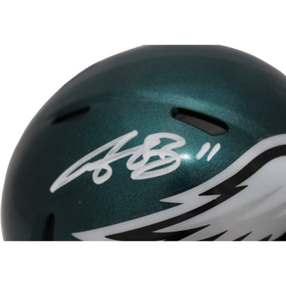 AJ Brown Signed Philadelphia Eagles Mini Helmet (Beckett COA)