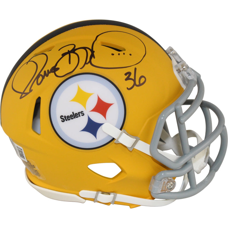 Jerome Bettis Pittsburgh Steelers Signed 2025 Alternate Mini Helmet