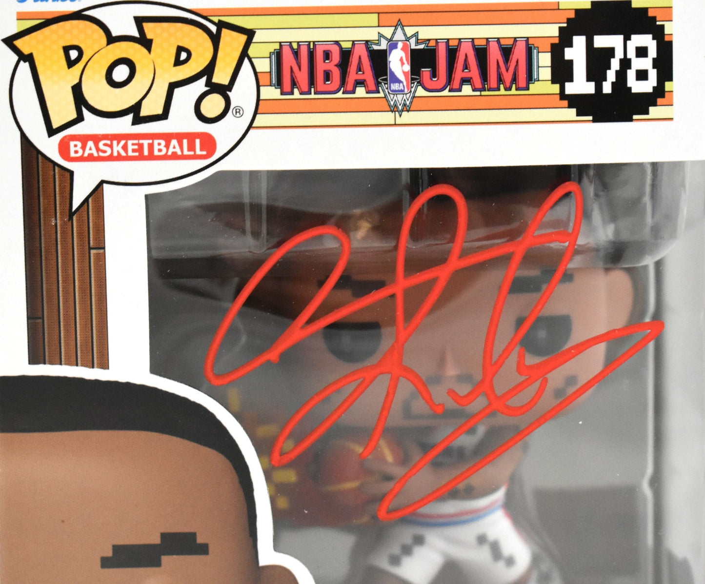 Dennis Rodman Signed Detroit Pistons Funko Pop #178