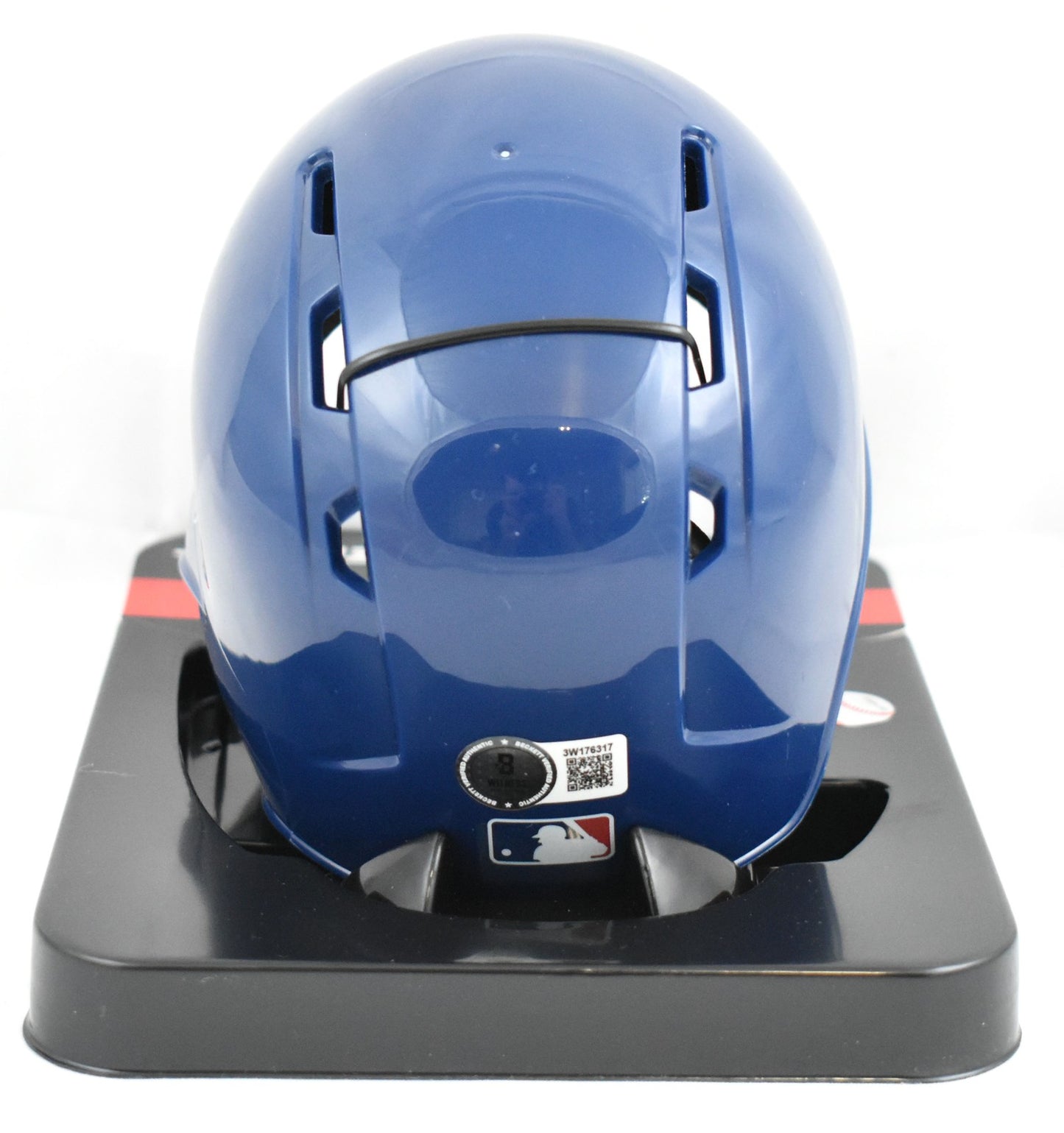 Andruw Jones Signed Atlanta Braves Mini Helmet - Black