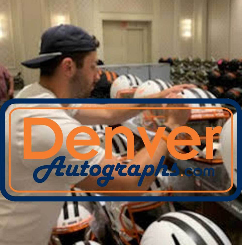 Baker Mayfield Signed Cleveland Browns Flat White Speed Full Size Helmet