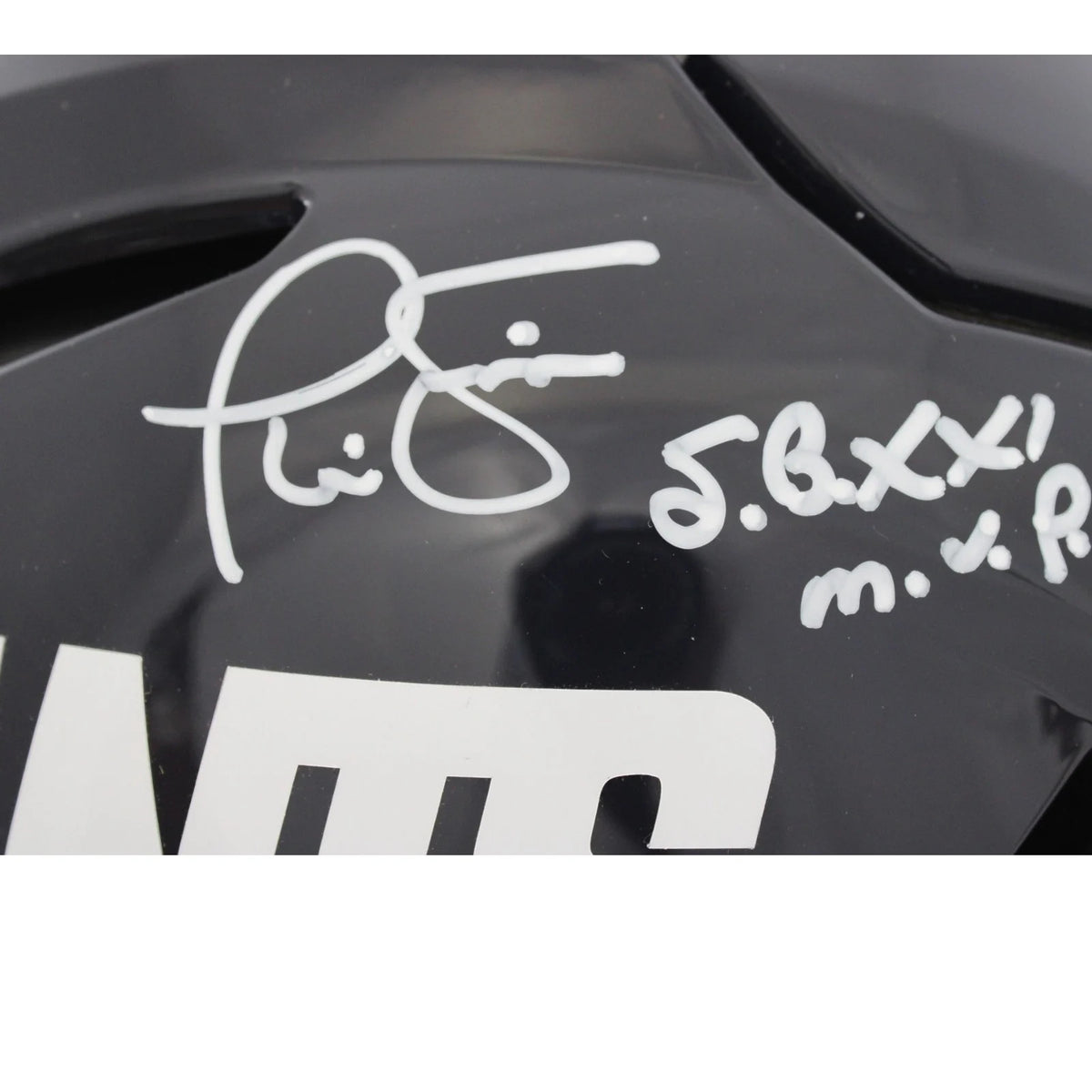 Phil Simms Signed New York Giants Authentic SpeedFlex Throwback Helmet SB XXI MVP