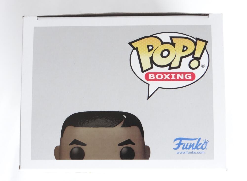 Mike Tyson Signed Funko Pop Figurine #01 - Beckett Witnessed