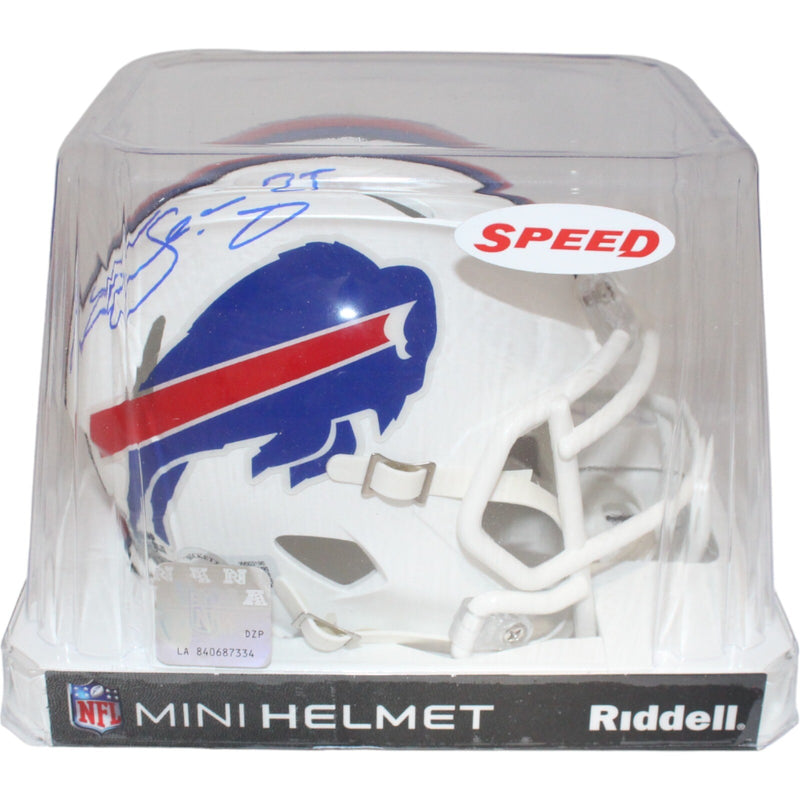 LeSean McCoy Autographed Buffalo Bills Speed Mini Helmet Beckett