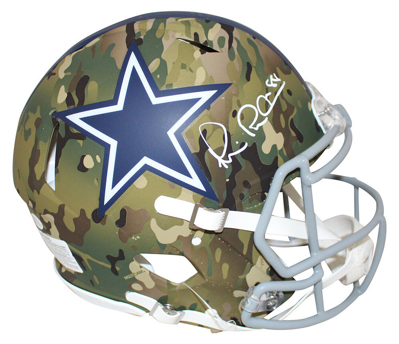 Michael Irvin Signed Dallas Cowboys Authentic Camo Speed Helmet