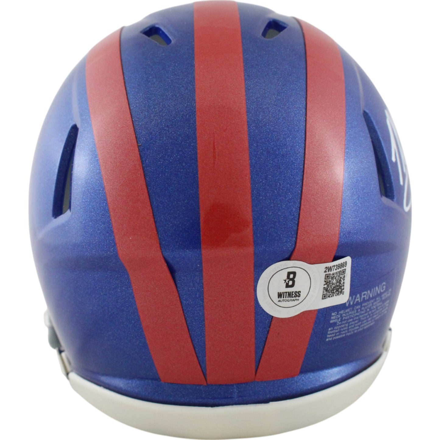 Michael Strahan Signed New York Giants 2024 Alternate Mini Helmet