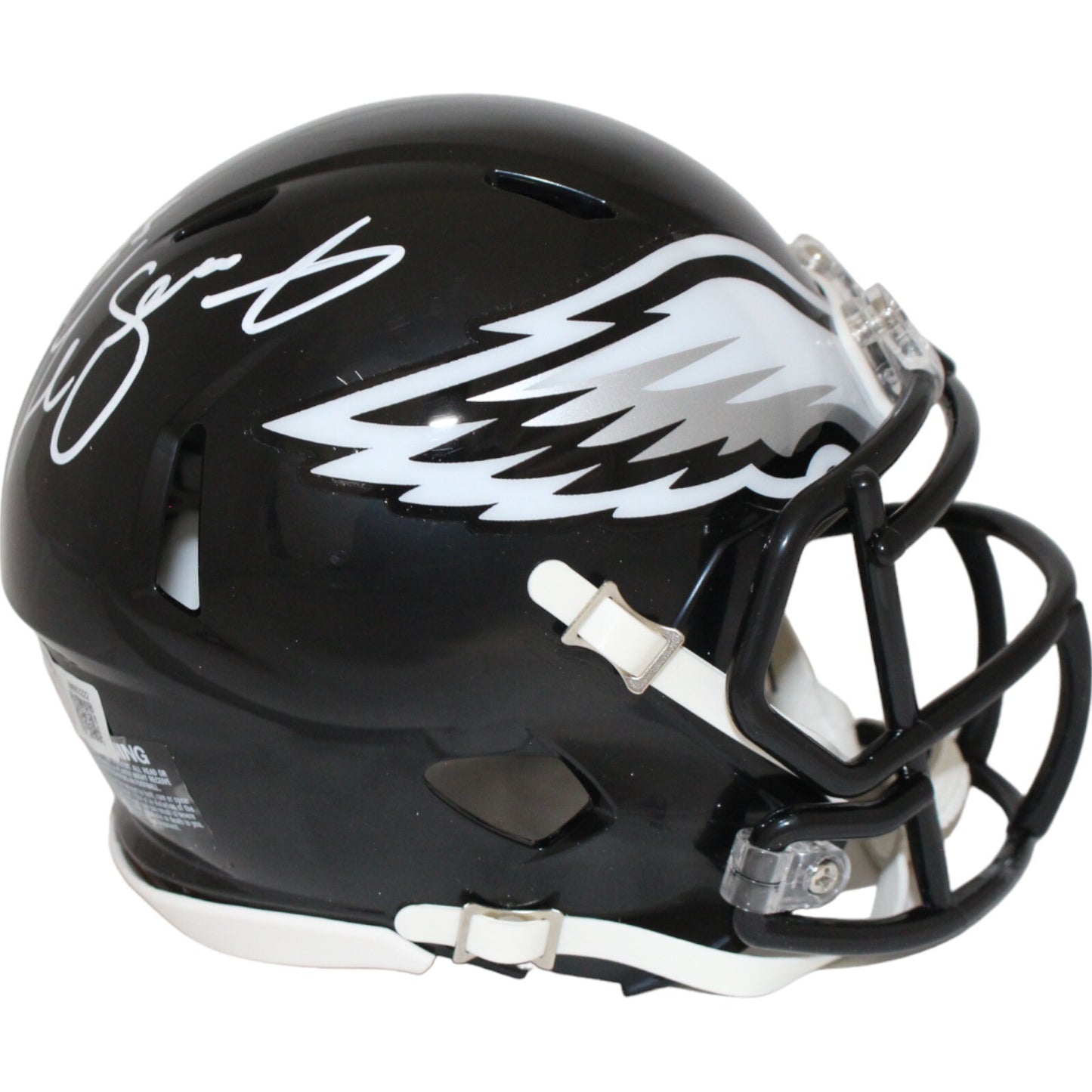 LeSean McCoy Signed Philadelphia Eagles 2022 Alternate Mini Helmet Beckett