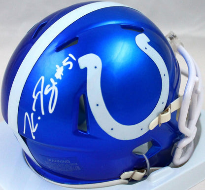 Kwity Paye Signed Indianapolis Colts Flash Speed Mini Helmet