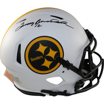 Terry Bradshaw Signed Pittsburgh Steelers Authentic Lunar Full Size Helmet