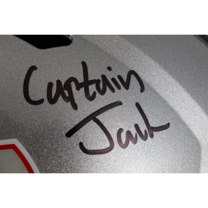 Jack Sawyer Signed Ohio State 2024 Champions Full Size Replica Helmet