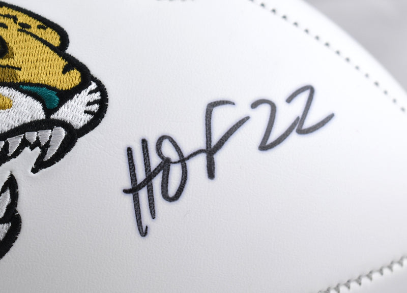 Tony Boselli Autographed Jacksonville Jaguars Logo Football - HOF Inscribed