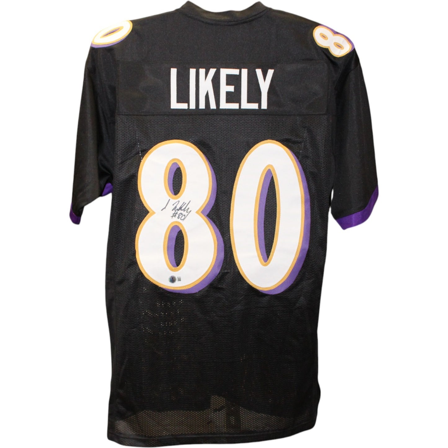 Isiah Likely Autographed Pro Style Custom Football Jersey