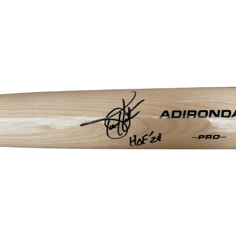 Todd Helton Autographed Colorado Rockies Blonde Baseball Bat (HOF Inscription)