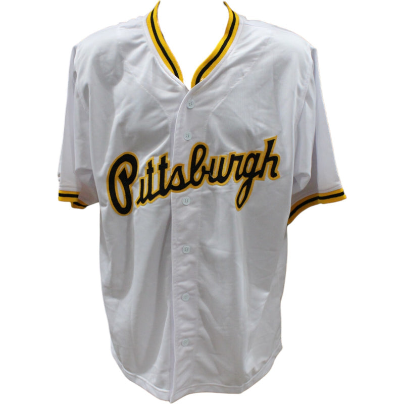 Oneil Cruz Autographed White Pro Style Jersey JSA