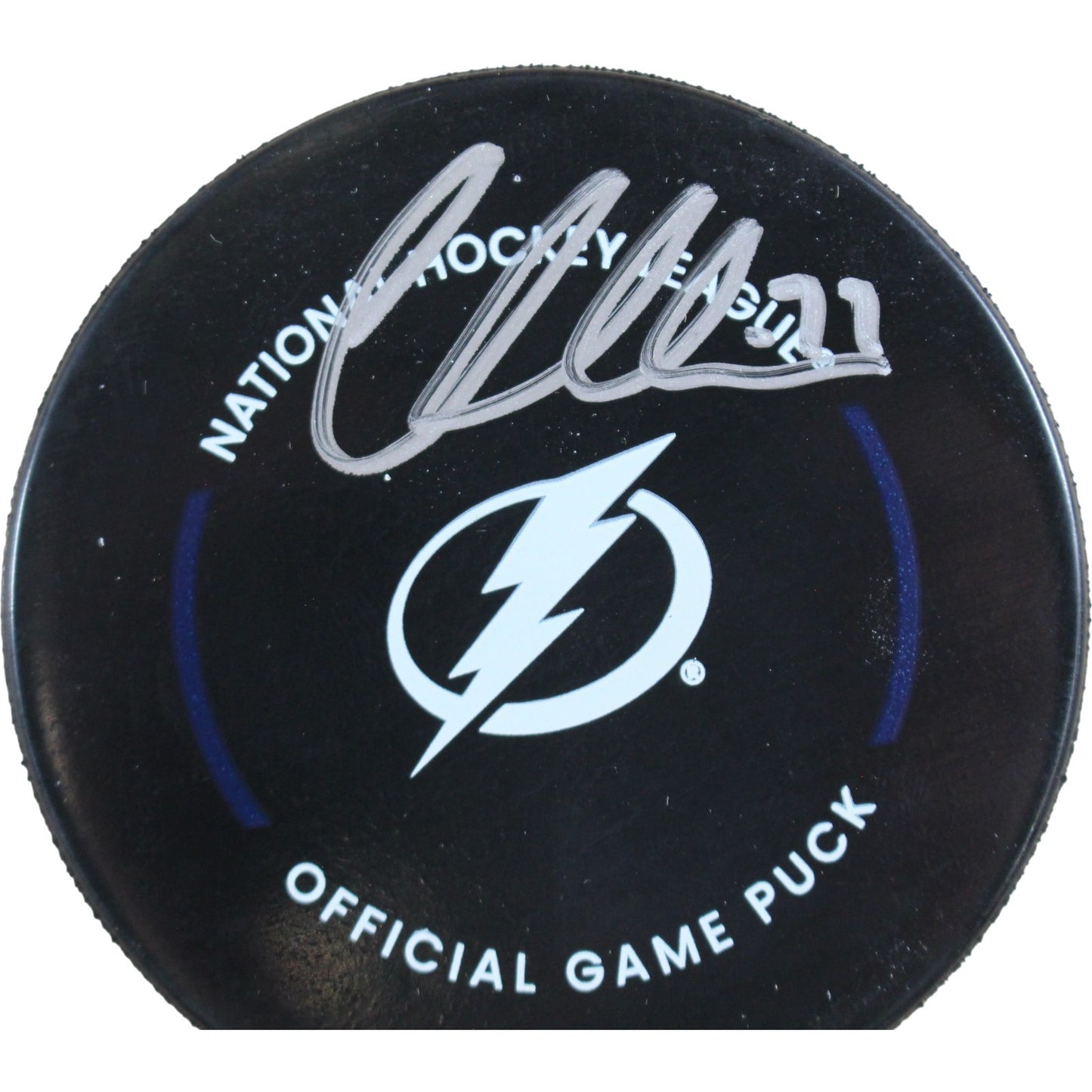 Victor Hedman Autographed Tampa Bay Lightning Official Puck