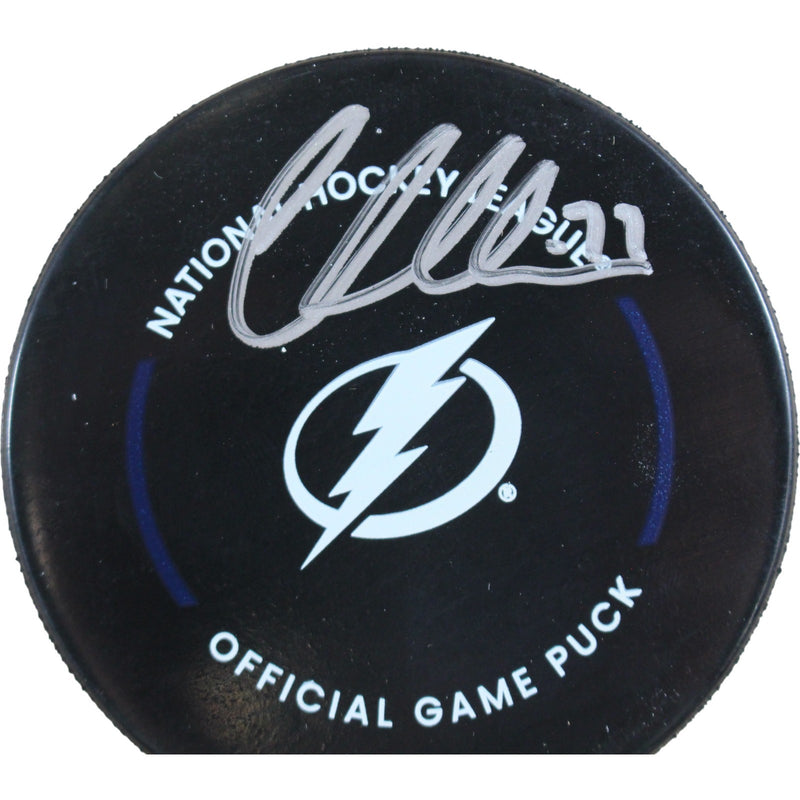 Victor Hedman Autographed Tampa Bay Lightning Official Puck