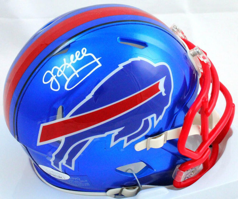 Jim Kelly Signed Buffalo Bills Flash Speed Mini Helmet