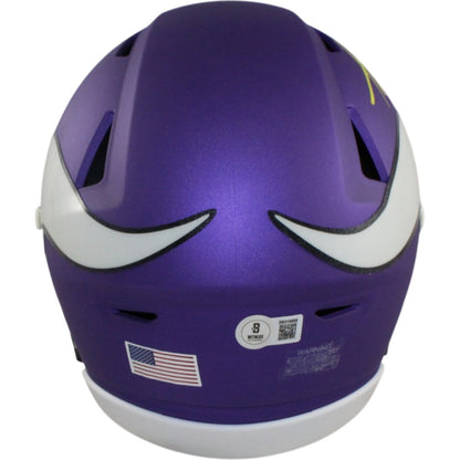 Adrian Peterson Signed Minnesota Vikings Mid-Size Midi Helmet