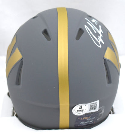 Ryan Kerrigan Signed Washington Commanders Slate Speed Mini Helmet