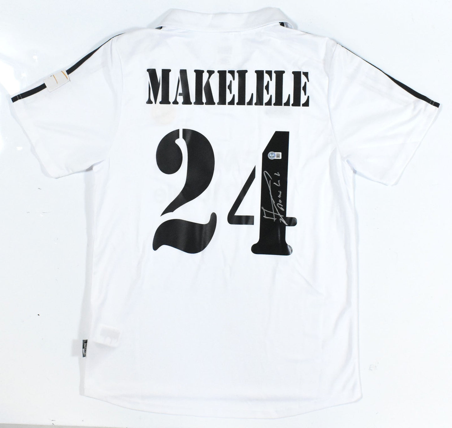 Claude Makelele Signed Real Madrid Home Jersey