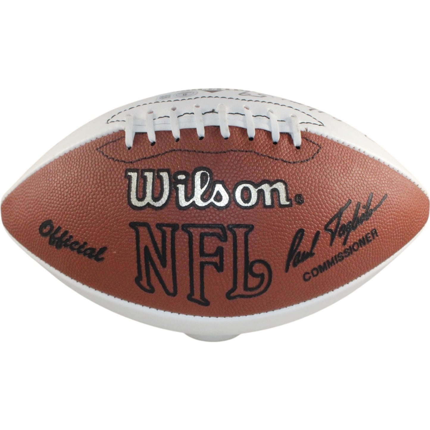 Red Miller & Tom Jackson Signed Denver Broncos 1977 Team Football