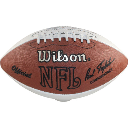 Red Miller & Tom Jackson Signed Denver Broncos 1977 Team Football