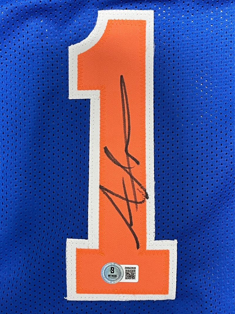 Amar'e Stoudemire New York Knicks Signed Custom Basketball Jersey