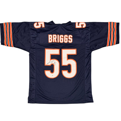 Lance Briggs Chicago Bears Signed Custom Football Jersey (JSA)