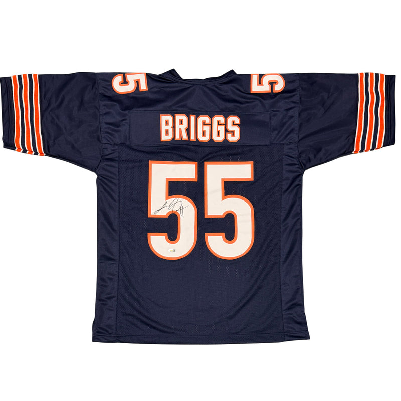 Lance Briggs Chicago Bears Signed Custom Football Jersey (JSA)