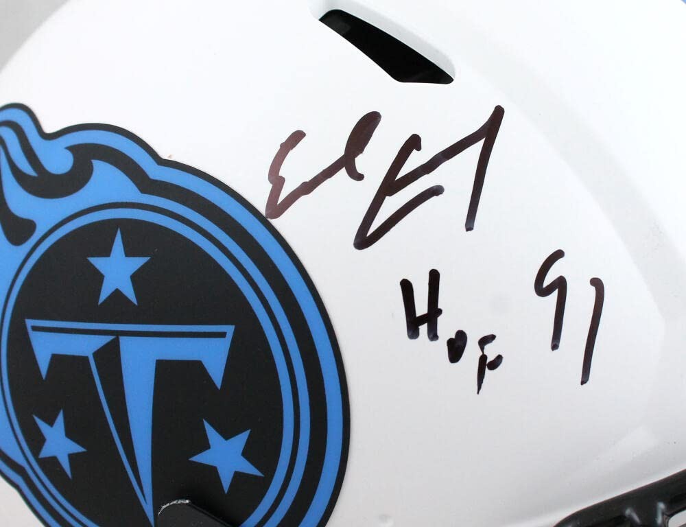 Earl Campbell Signed Tennessee Titans Full Size Lunar Speed Authentic Helmet