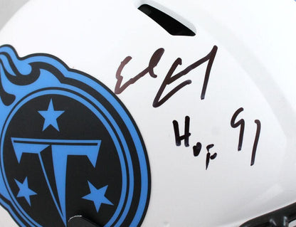 Earl Campbell Signed Tennessee Titans Full Size Lunar Speed Authentic Helmet