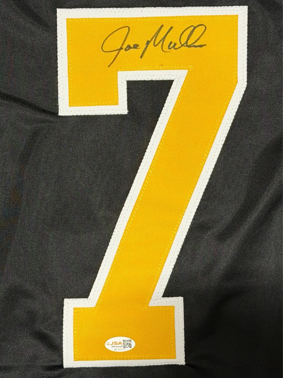 Joe Mullen Signed Pittsburgh Penguins Custom Hockey Jersey (JSA COA)