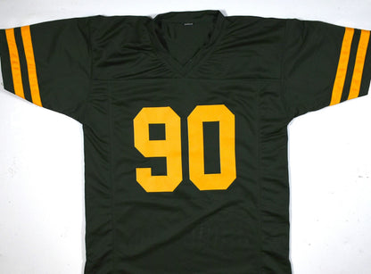 Lukas Van Ness Signed Green Bay Packers Custom Jersey
