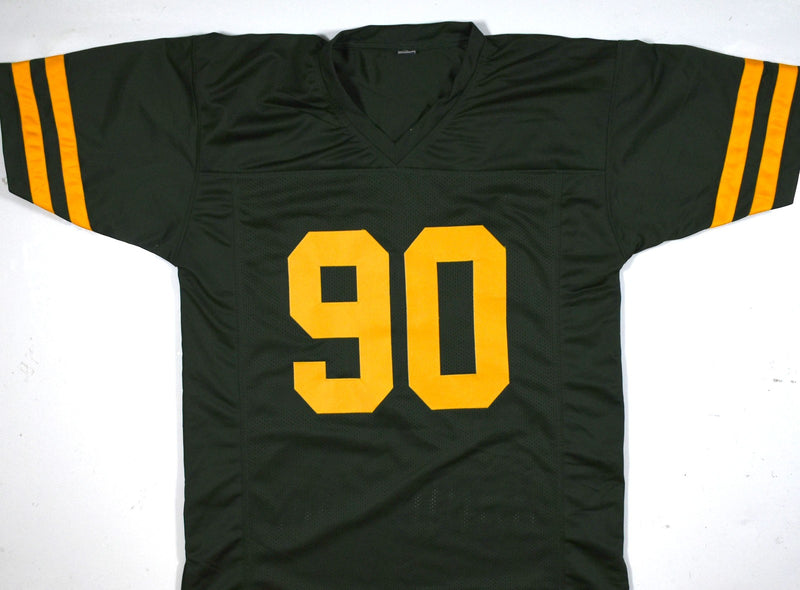 Lukas Van Ness Signed Green Bay Packers Custom Jersey