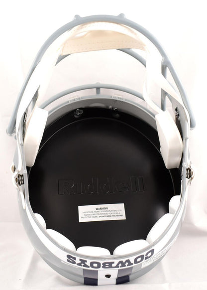 Michael Irvin Signed Dallas Cowboys Full Size Speed Helmet - Black Edition
