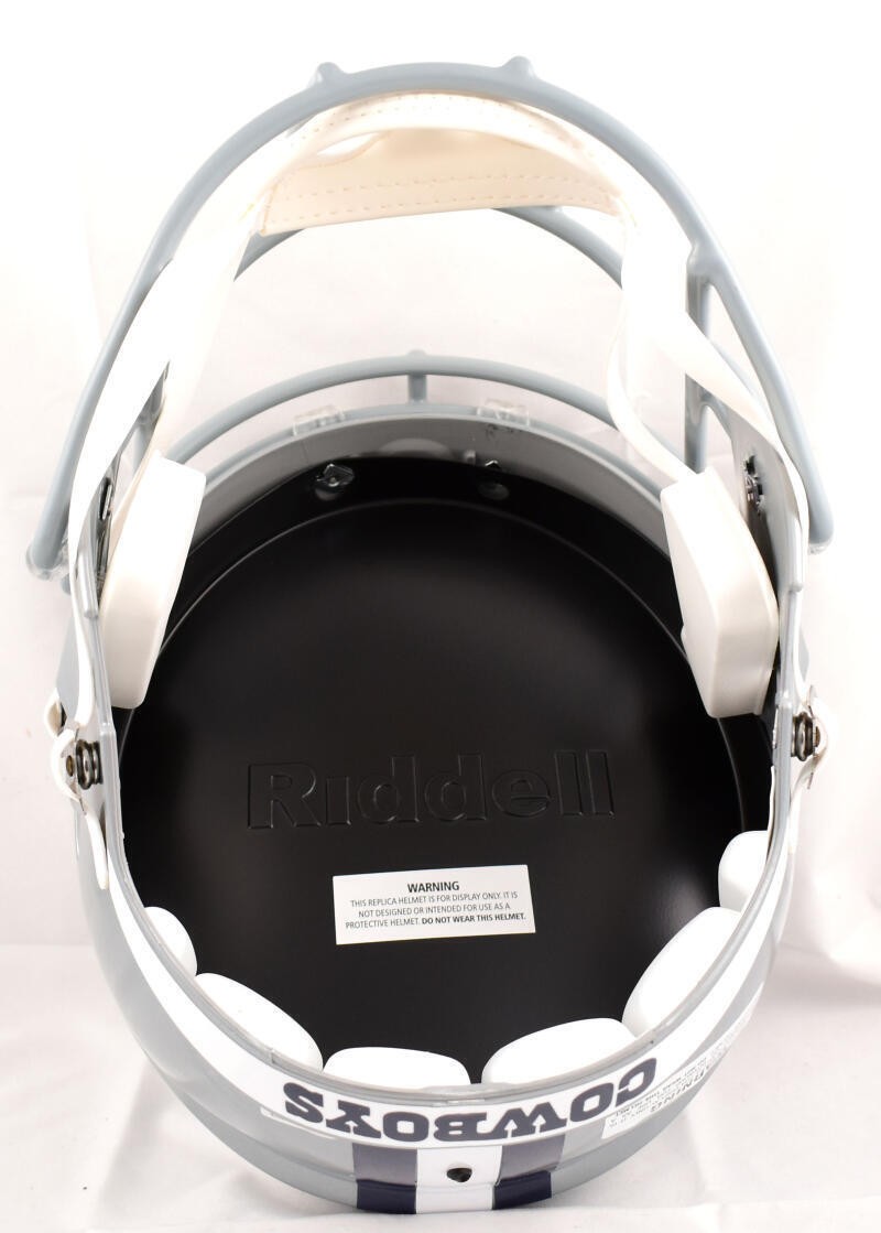 Michael Irvin Signed Dallas Cowboys Full Size Speed Helmet - Black Edition