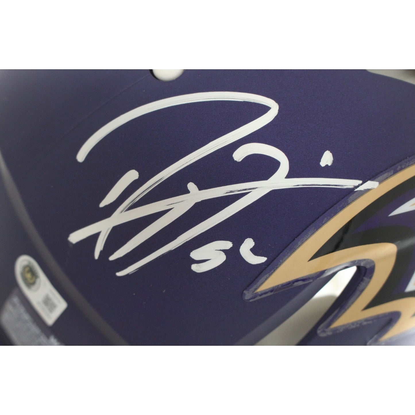 Ray Lewis Autographed Baltimore Ravens 2026 Alternate Authentic Helmet