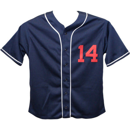 Christian Pache Autographed Atlanta Braves Style Blue Jersey - JSA