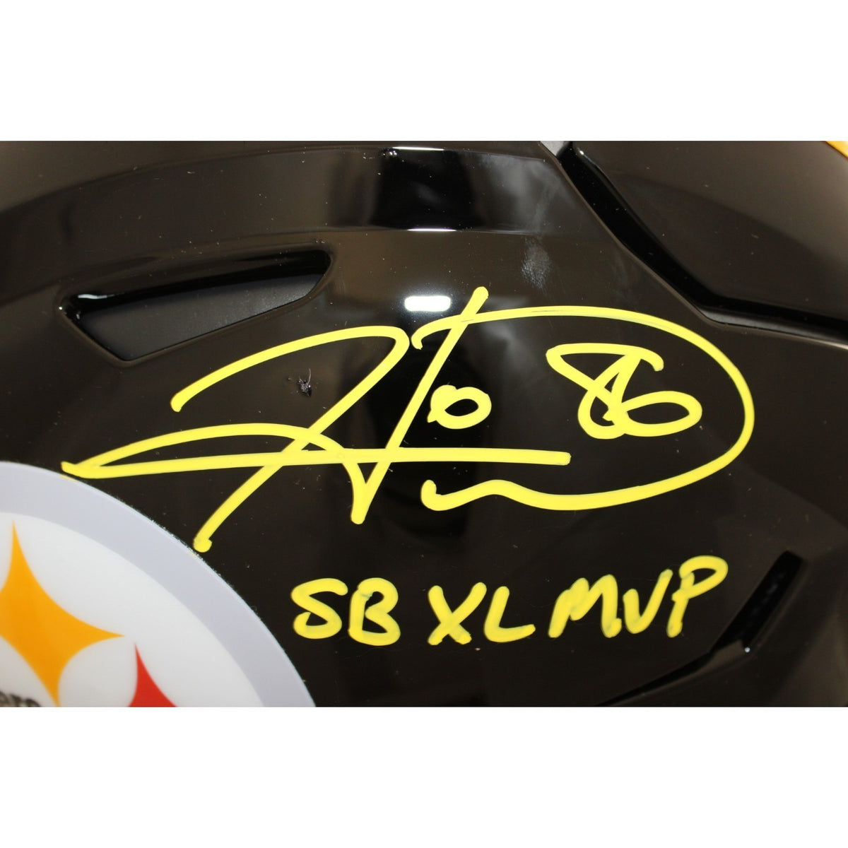 Hines Ward Autographed Pittsburgh Steelers Speedflex Helmet (SB XL MVP)