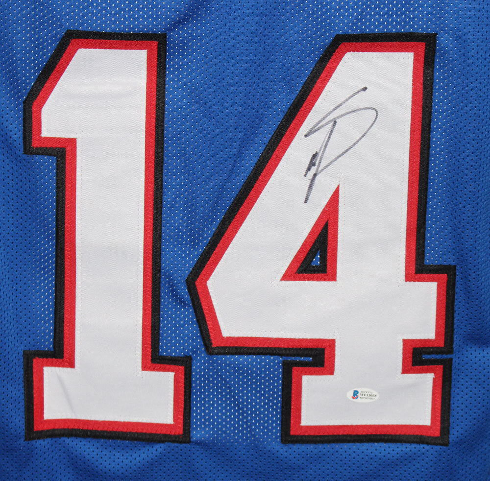 Stefon Diggs Autographed Buffalo Bills Style Custom Jersey