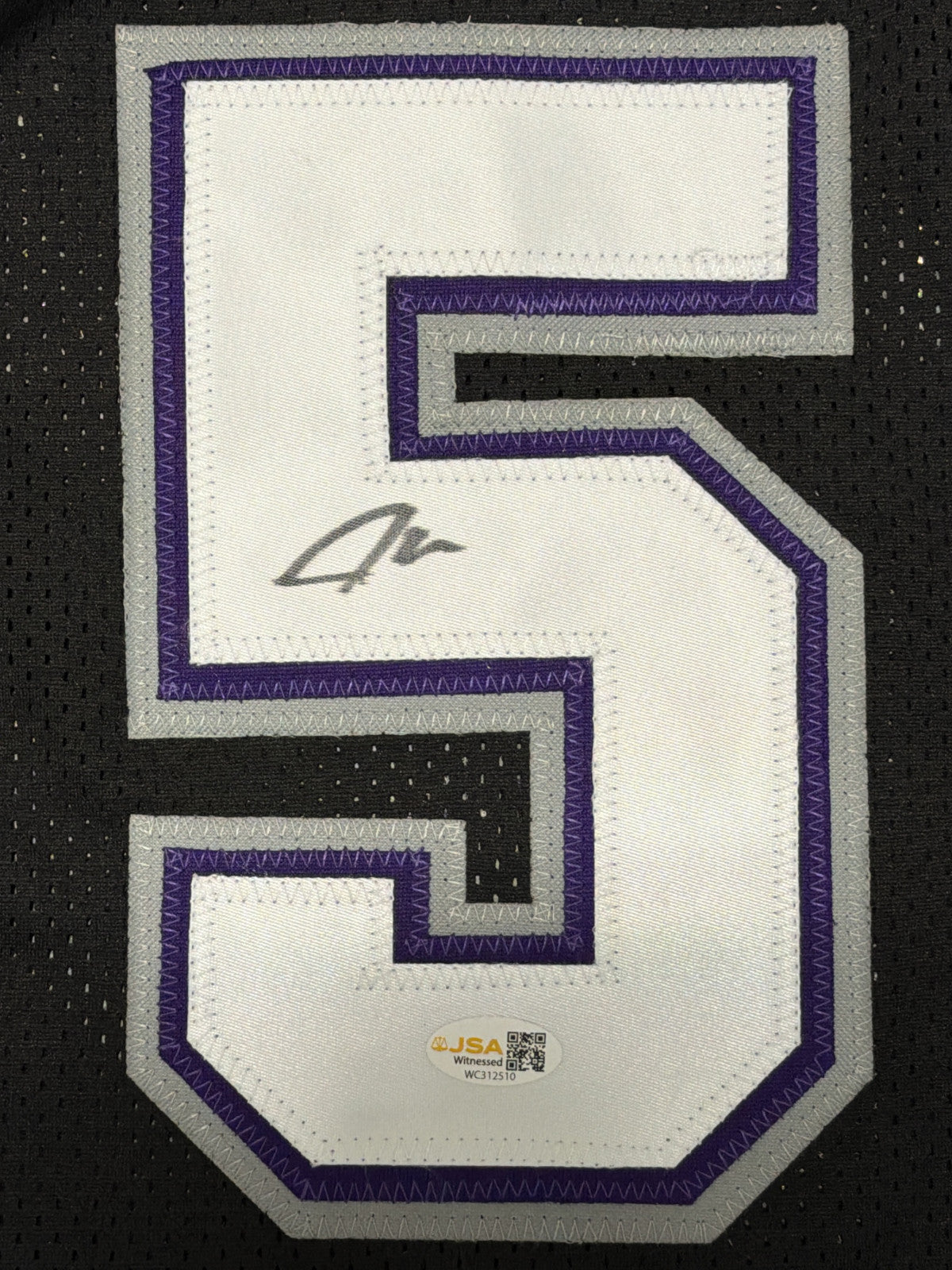 Jason Williams Signed Sacramento Kings Custom Jersey