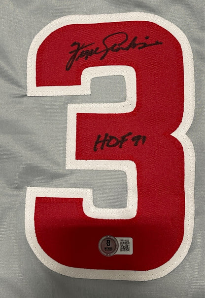 Fergie Jenkins Chicago Cubs Signed Custom Jersey (HOF 91) - Beckett BAS