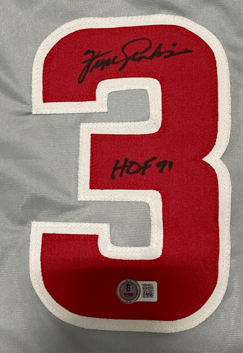 Fergie Jenkins Chicago Cubs Signed Custom Jersey (HOF 91) - Beckett BAS
