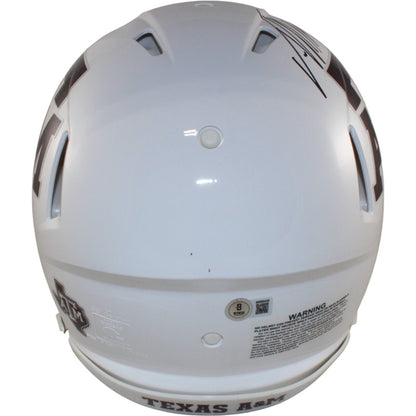 Von Miller Autographed Texas A&M Aggies Full Size Authentic Helmet (White)