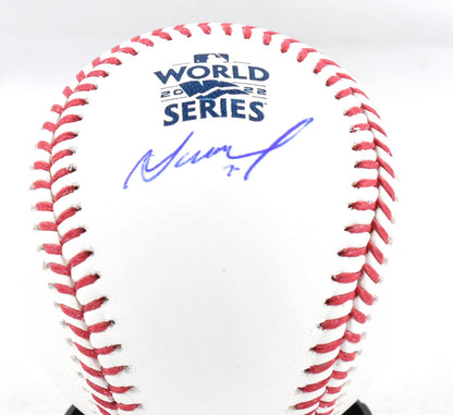 Jose Altuve Autographed Rawlings World Series Baseball
